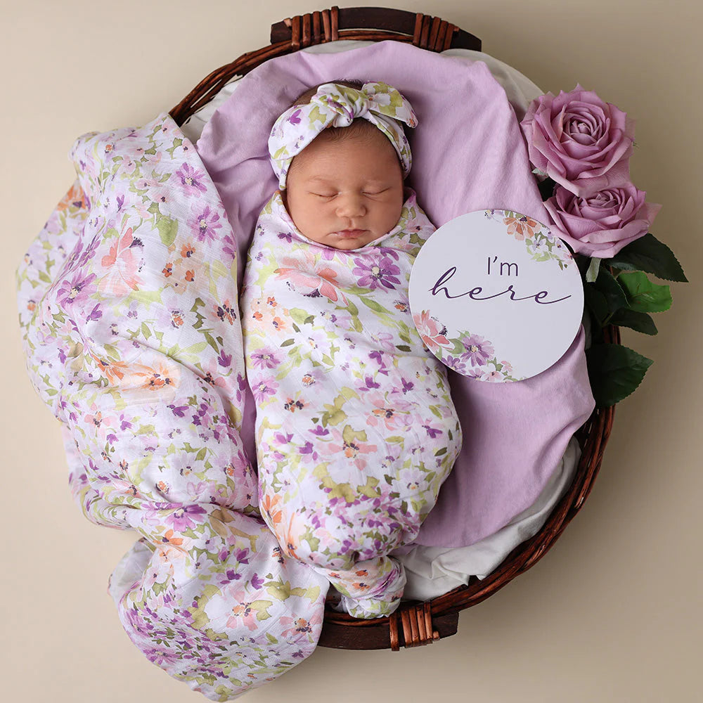 Snuggle Hunnt, Isla Organic Muslin Wrap