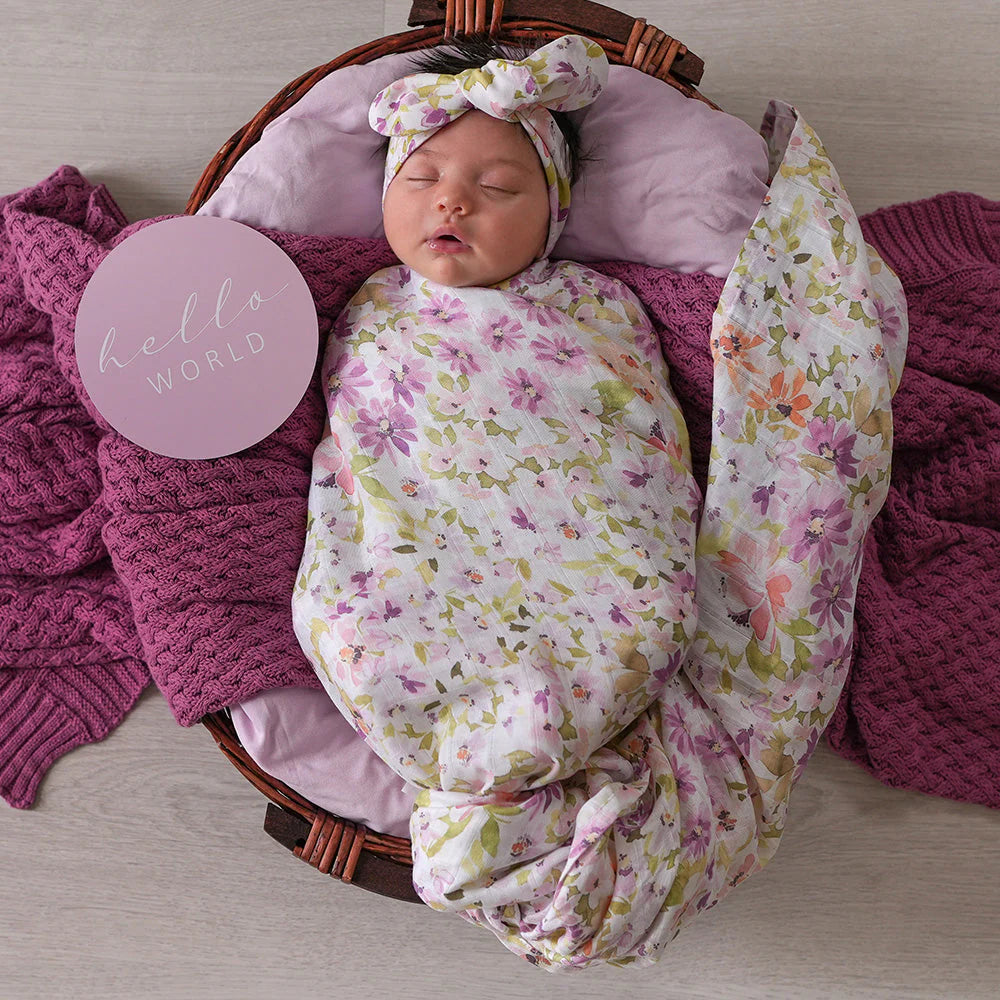 Snuggle Hunnt, Isla Organic Muslin Wrap
