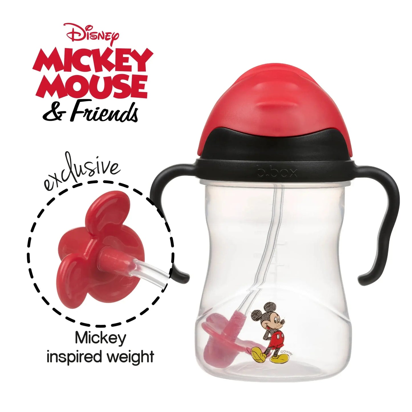 NEW B.Box License Disney Mickey Sippy Cup - Bubs Universe