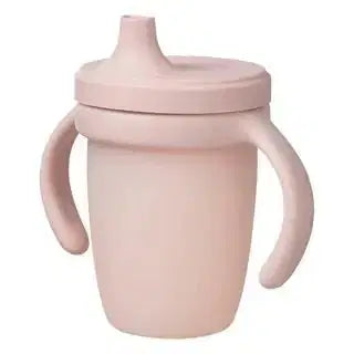 NEW Silicone Spout Cup - blush - Bubs Universe