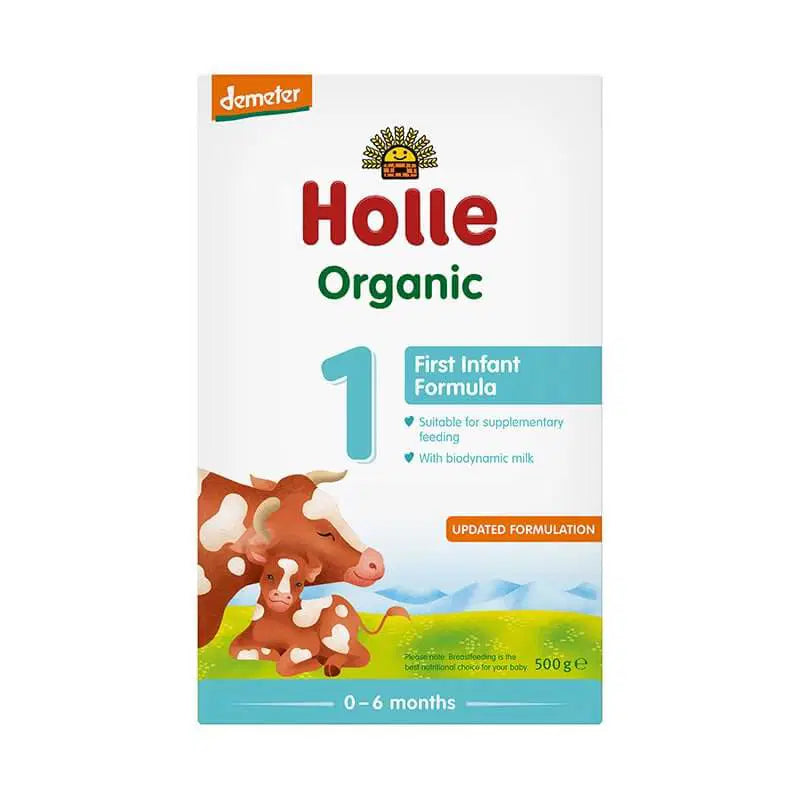 Organic Cow Milk Infant Formula 1 with DHA 500g - Bubs Universe