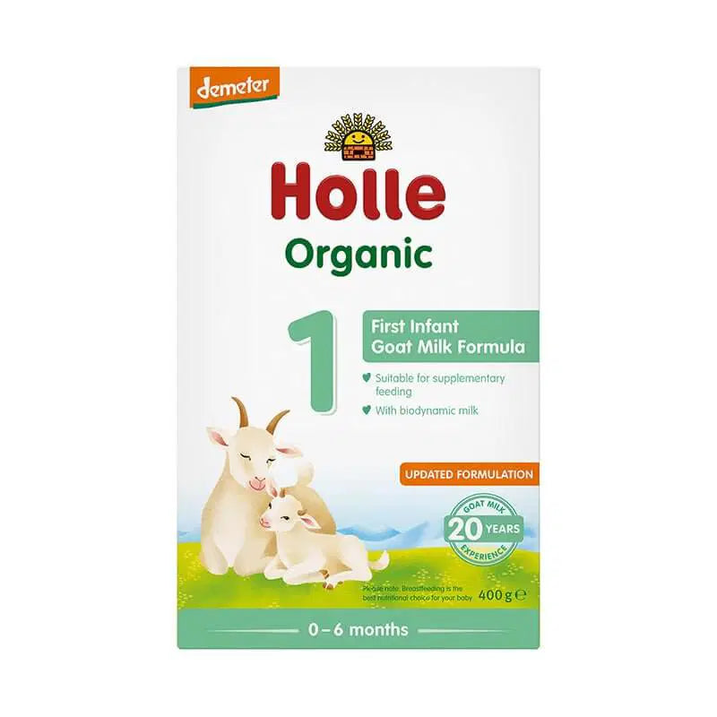 Organic Goat Milk Infant Formula 1 with DHA 400g - Bubs Universe