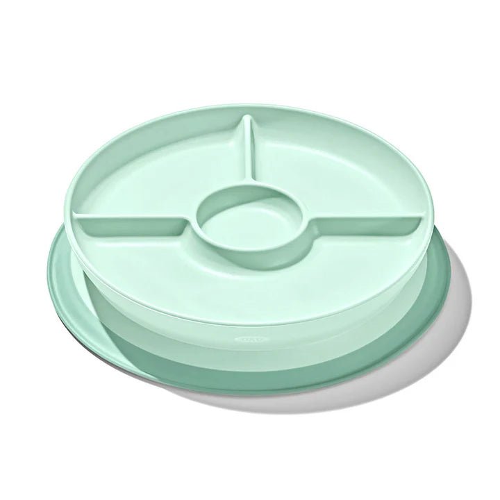 OXO TOT STICK & STAY SUCTION DIVIDED PLATE - Bubs Universe