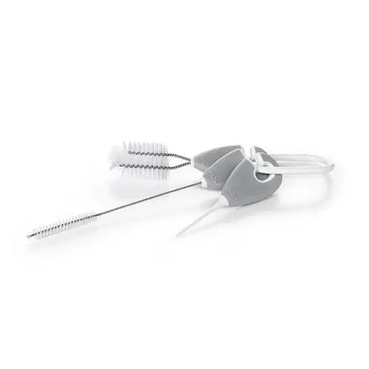 OXO TOT STRAW & SIPPY CUP TOP CLEANING SET - GRAY - Bubs Universe