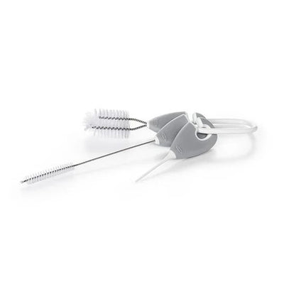 OXO TOT STRAW & SIPPY CUP TOP CLEANING SET - GRAY