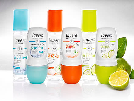 Lavera Deodorant Roll On - Natural & Strong 50ml