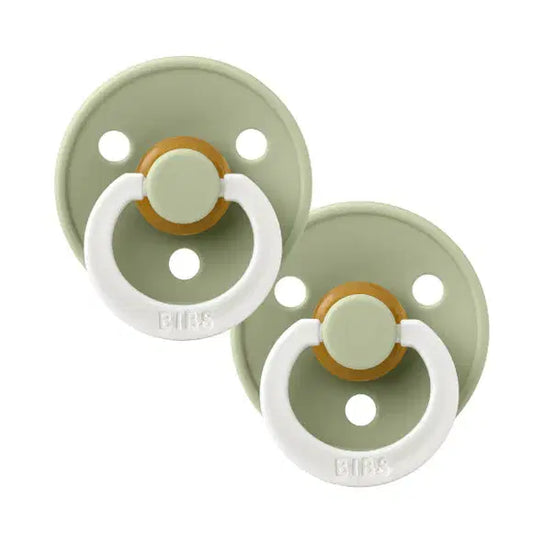 BIBS Sage GLOW Round, Latex (2pk) S2