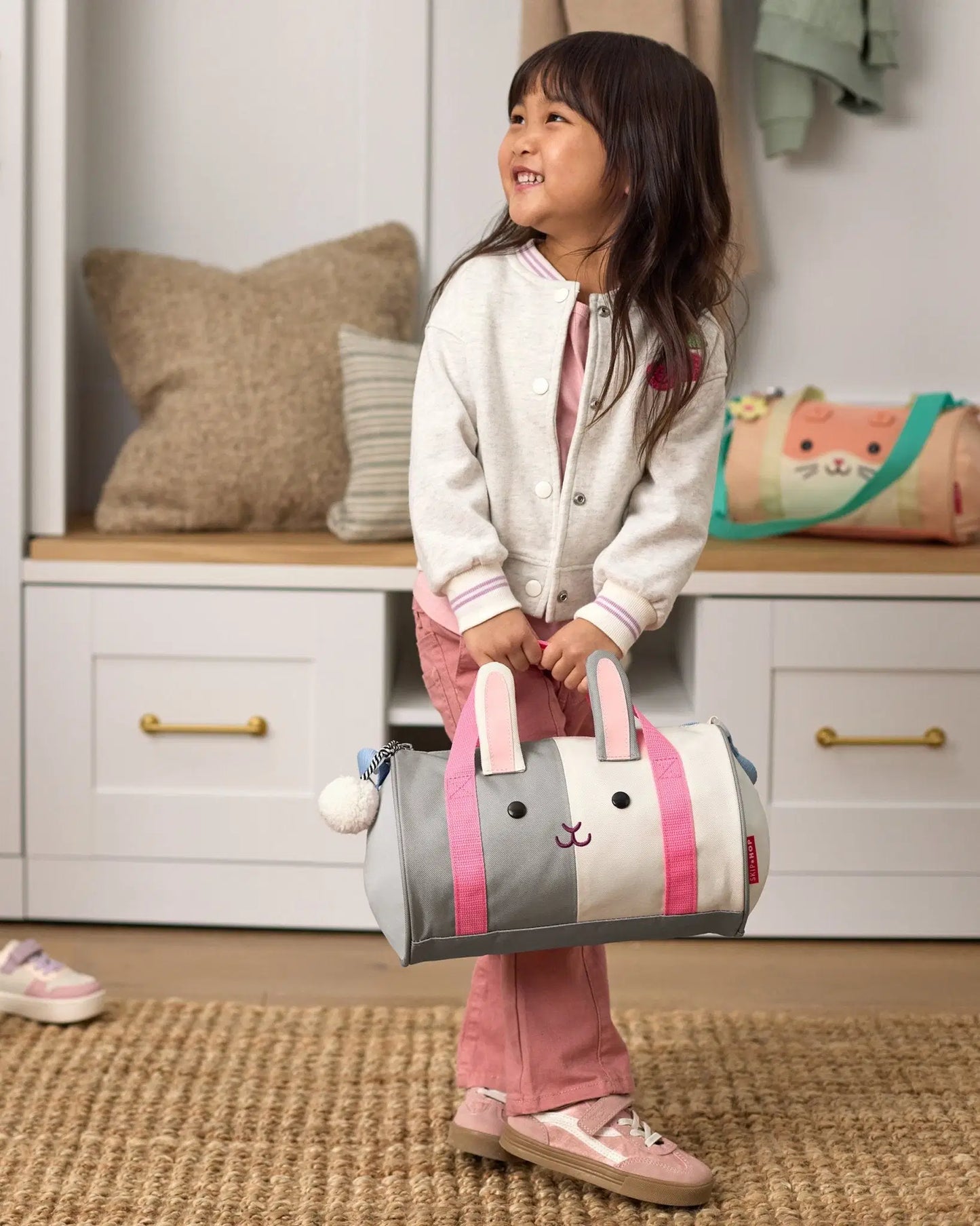 SKIP HOP DUFF - IMALS KIDS BAG - BUNNY - Bubs Universe