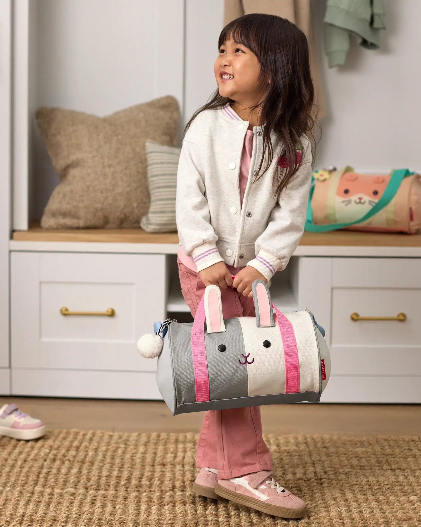 SKIP HOP DUFF - IMALS KIDS BAG - BUNNY - Bubs Universe