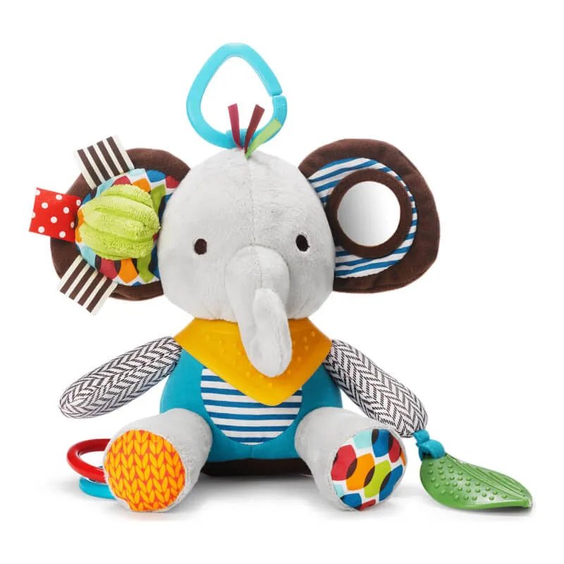 SKIP HOP ELEPHANT BABY SOFT STROLLER TOY 