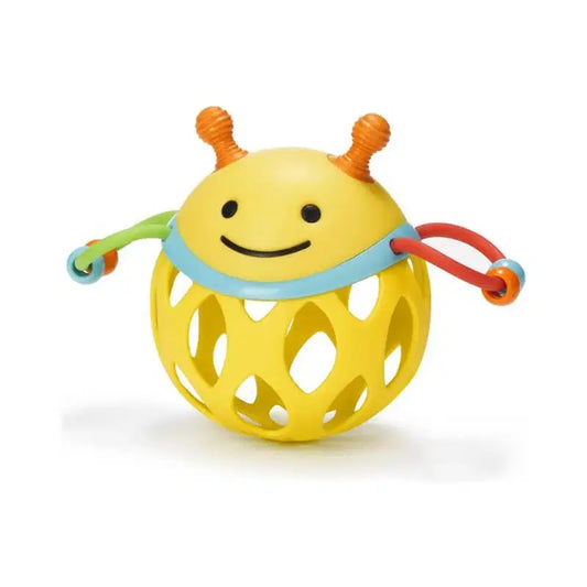 Skip Hop Explore & More Roll - Around Rattles Bee Shape in yellow colour