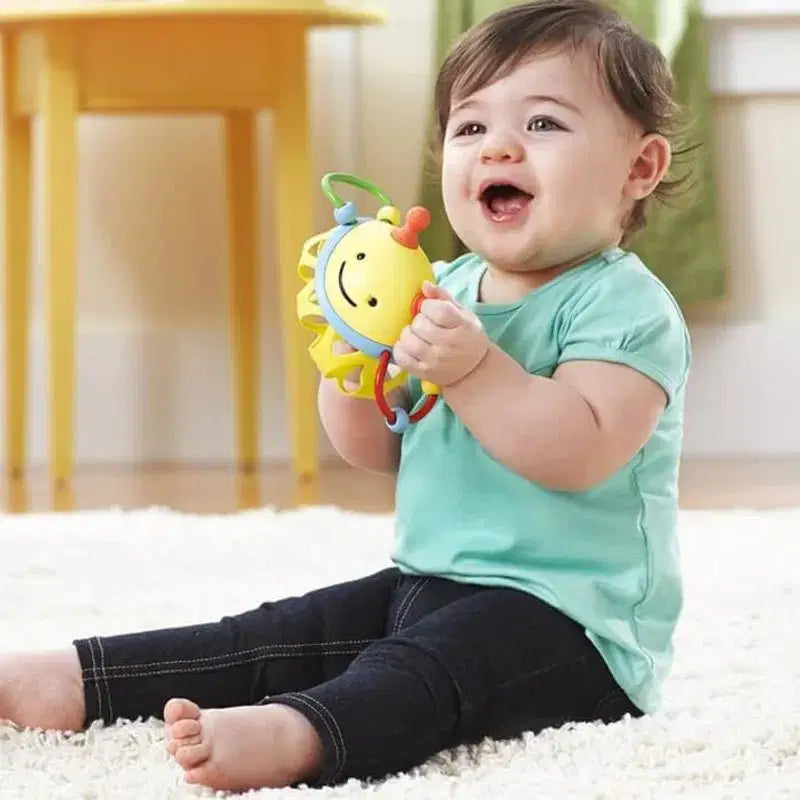 Skip Hop Explore & More Roll - Around Rattles - Bee - Bubs Universe