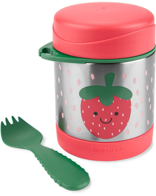 SKIP HOP SPARK STYLE INSULATED FOOD JAR - STRAWBERRY