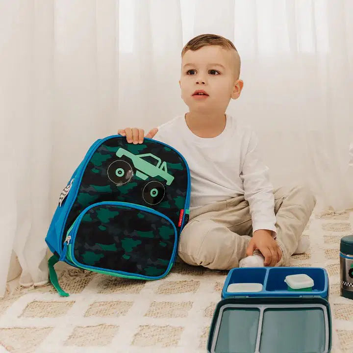 Skip Hop Spark Style Little Kid Backpack - Truck - Bubs Universe