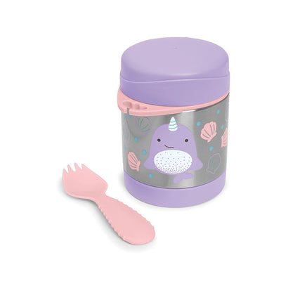 Skip Hop Zoo Insulated Food Jar - Narwhale