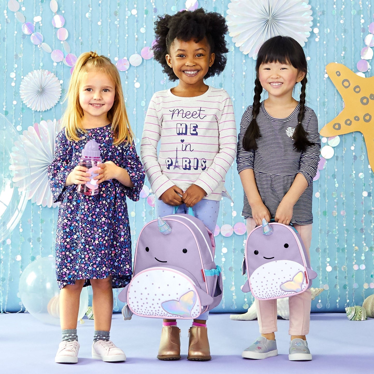 SKIP HOP ZOO LITTLE KID BACKPACK - NARWHAL - Bubs Universe