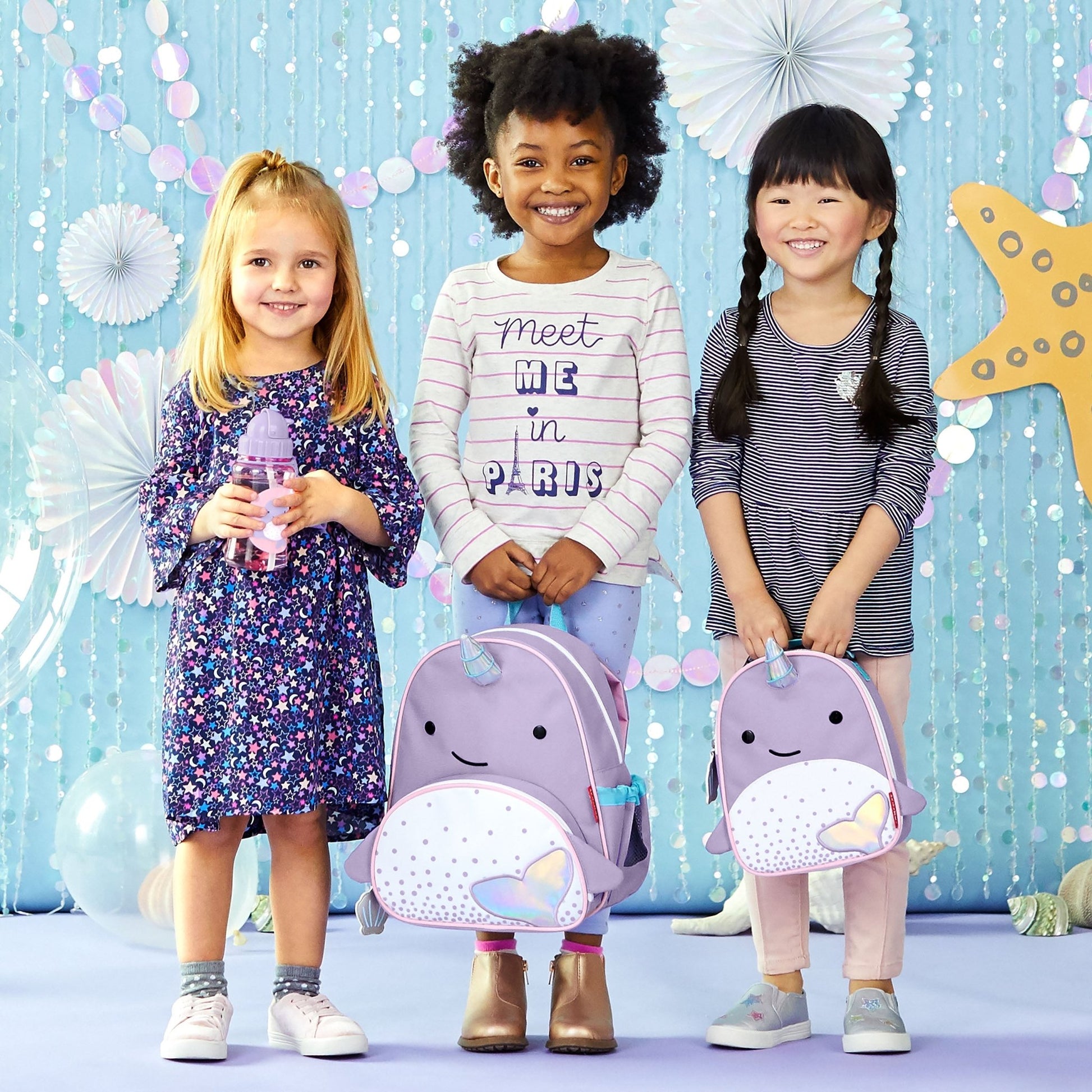SKIP HOP ZOO LITTLE KID BACKPACK - NARWHAL - Bubs Universe