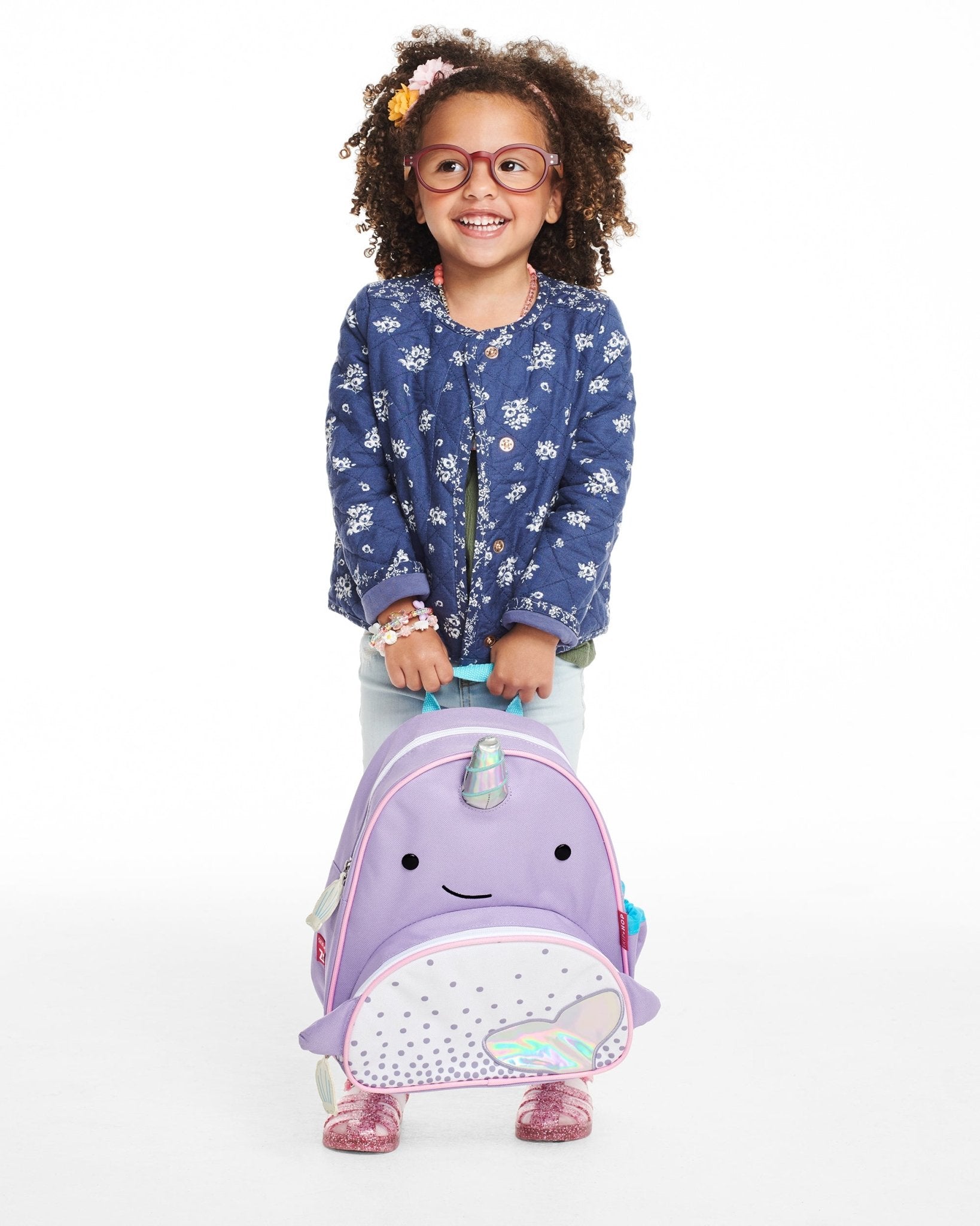 SKIP HOP ZOO LITTLE KID BACKPACK - NARWHAL - Bubs Universe