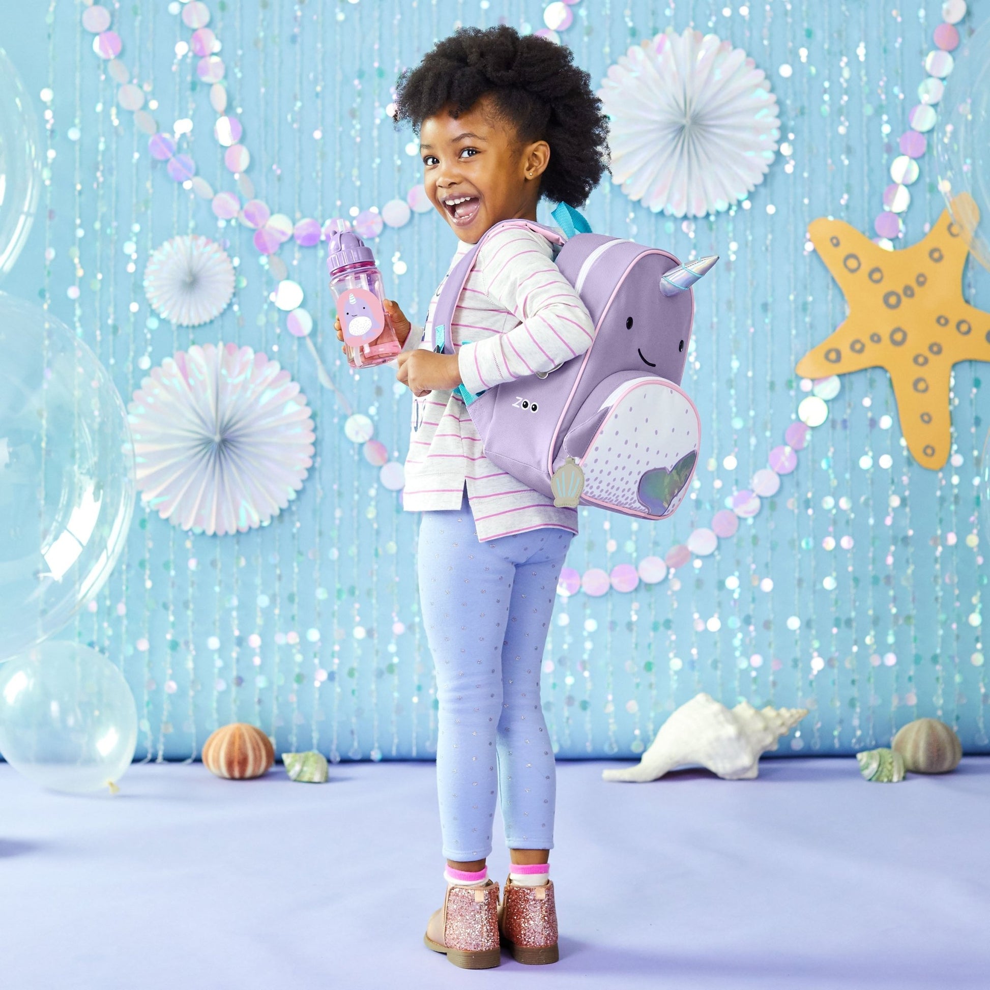 SKIP HOP ZOO LITTLE KID BACKPACK - NARWHAL - Bubs Universe