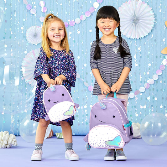 SKIP HOP ZOO LITTLE KID BACKPACK - NARWHAL - Bubs Universe