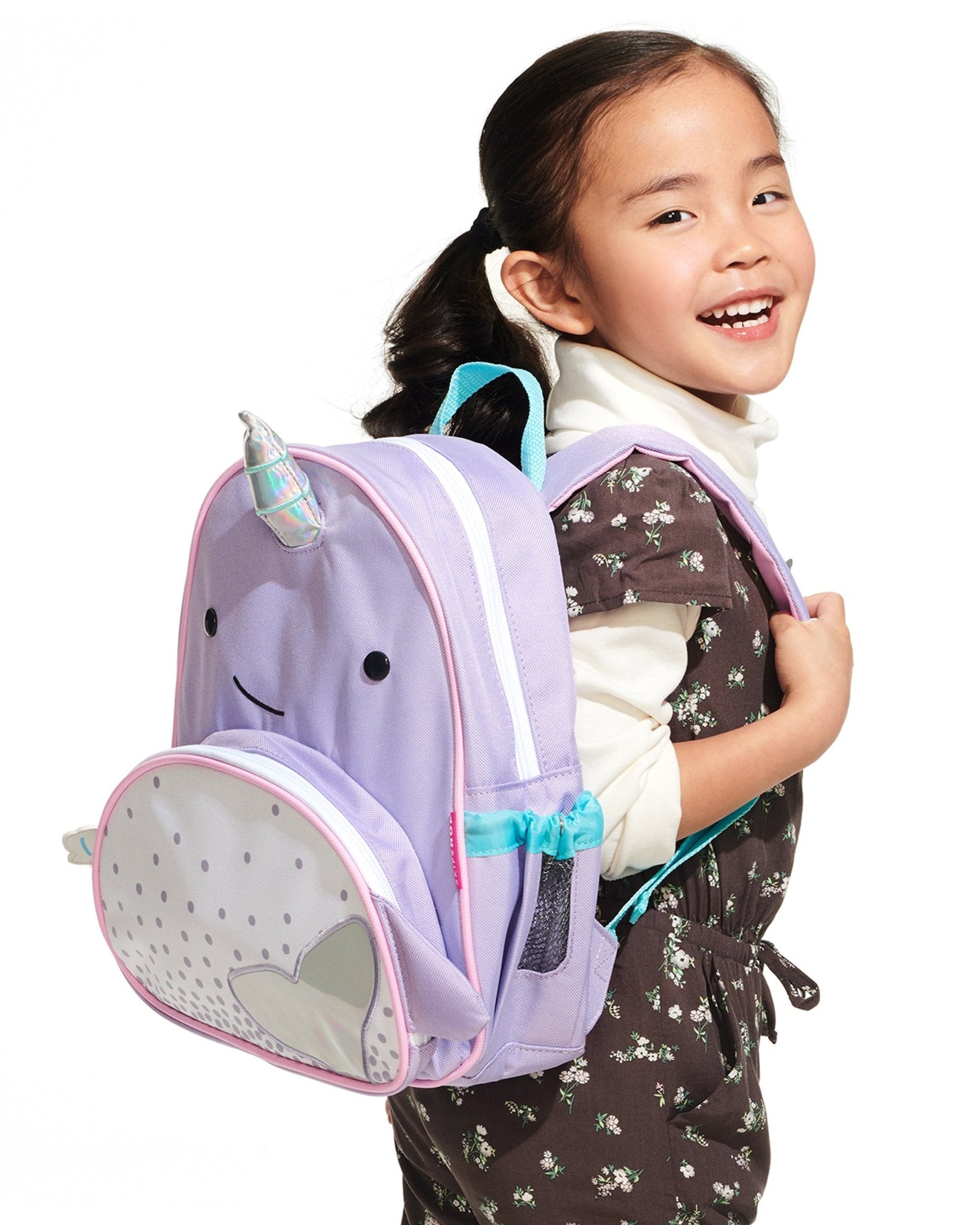 SKIP HOP ZOO LITTLE KID BACKPACK - NARWHAL - Bubs Universe