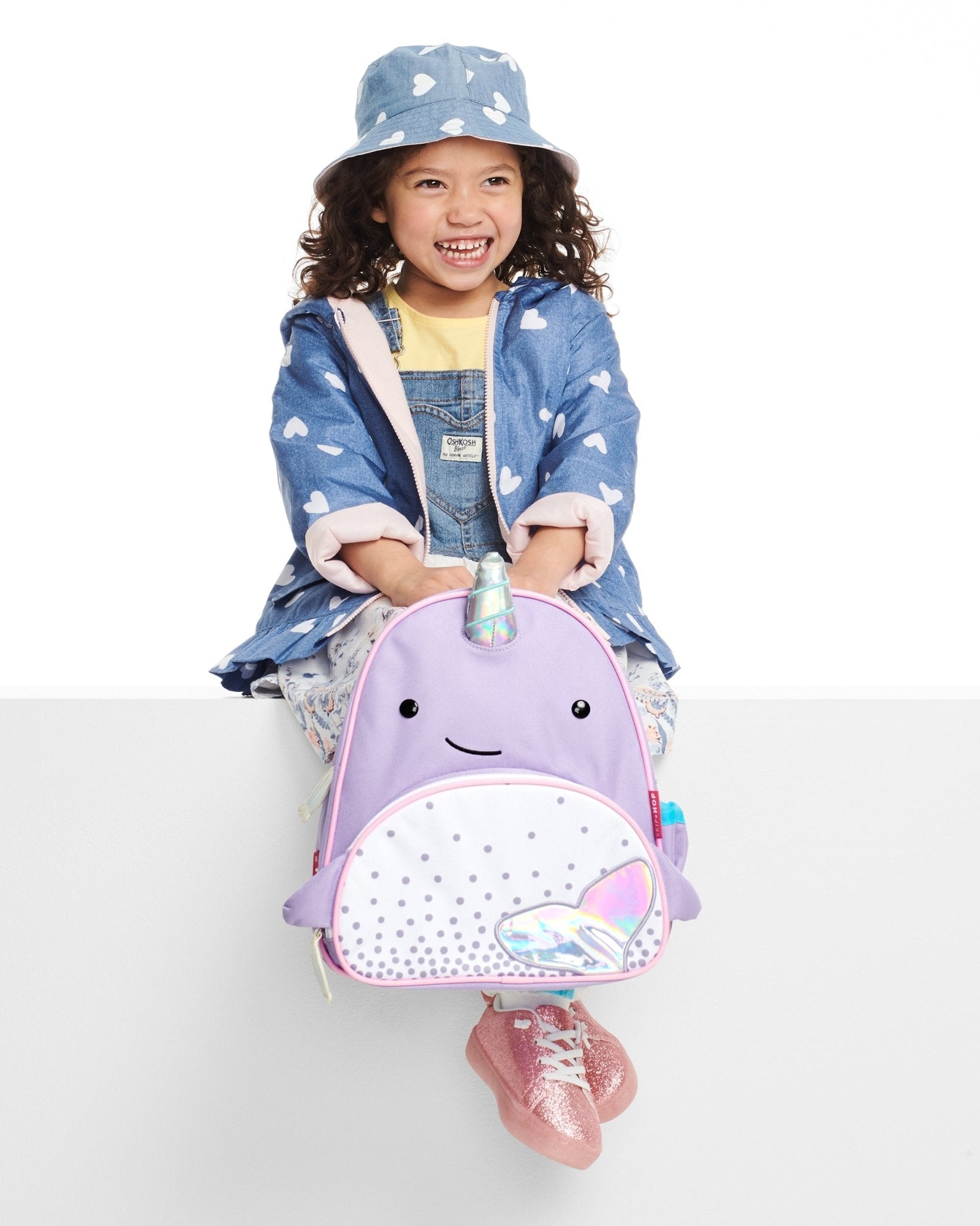 SKIP HOP ZOO LITTLE KID BACKPACK - NARWHAL - Bubs Universe