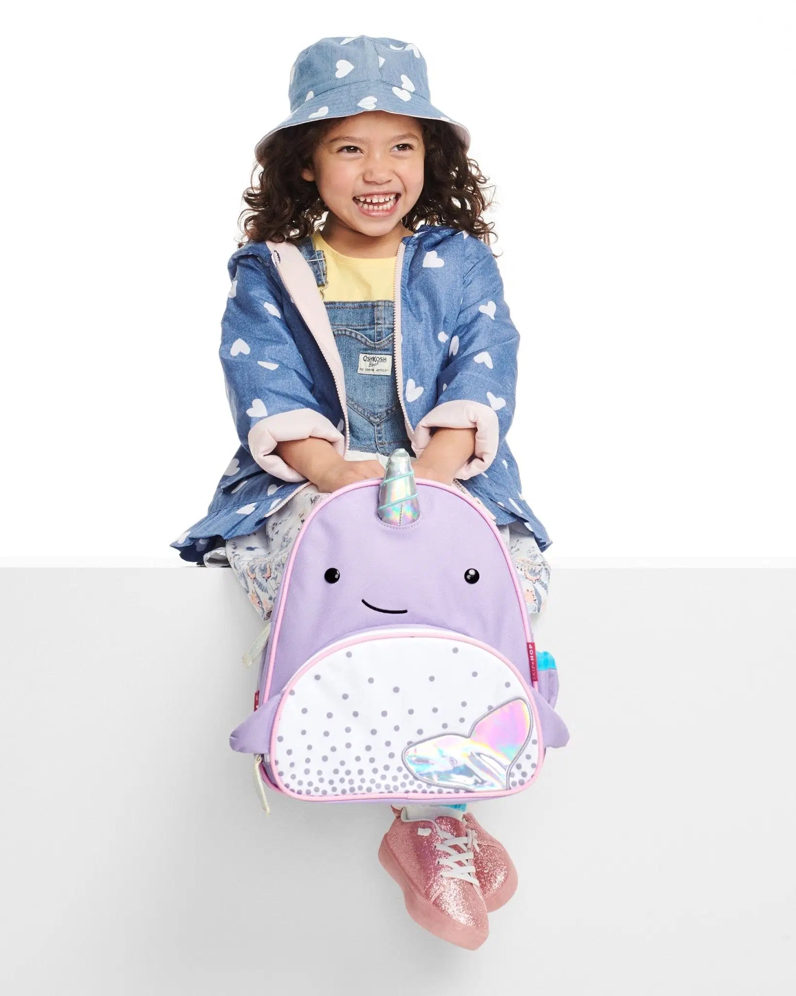 SKIP HOP ZOO LITTLE KID BACKPACK - NARWHAL - Bubs Universe