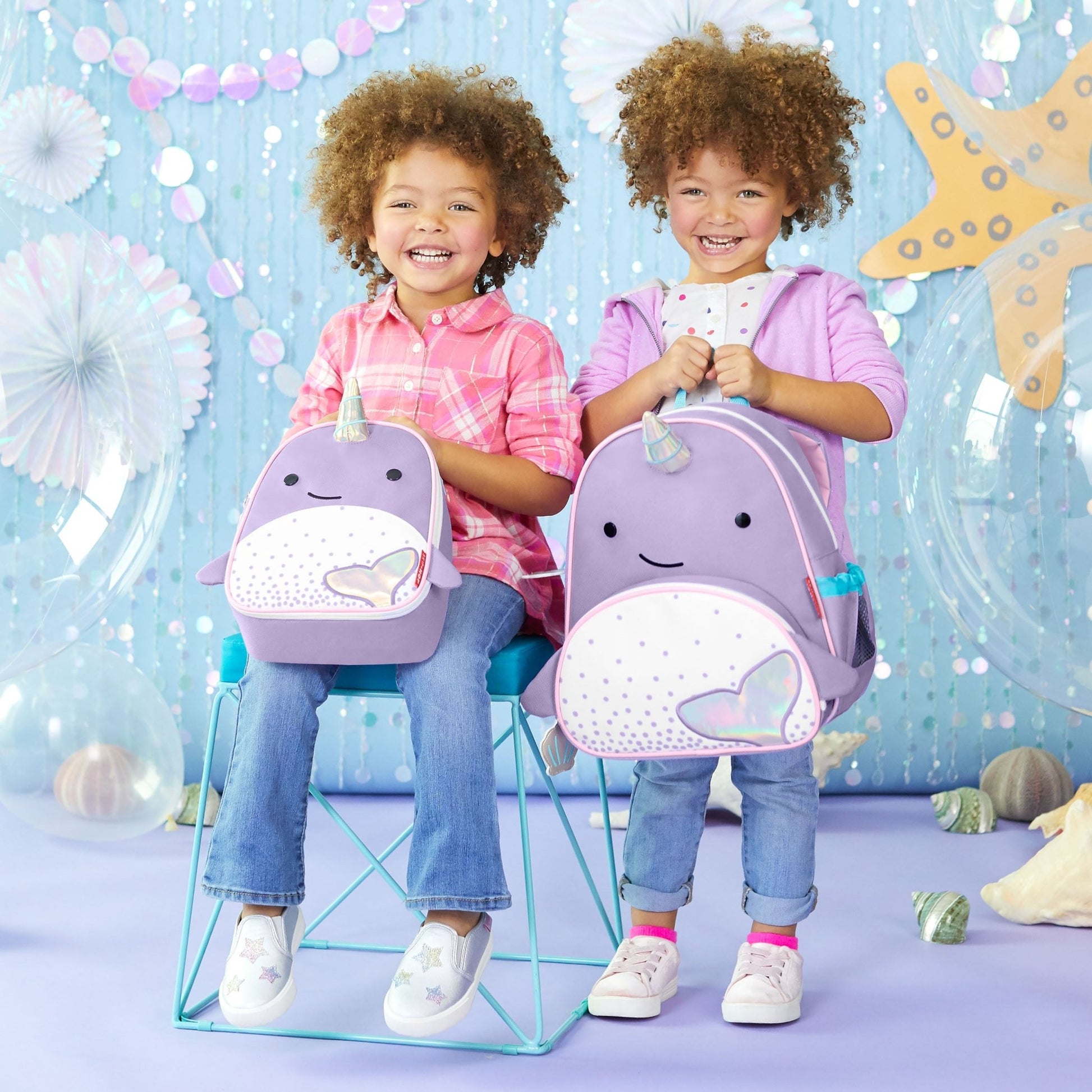 SKIP HOP ZOO LITTLE KID BACKPACK - NARWHAL - Bubs Universe
