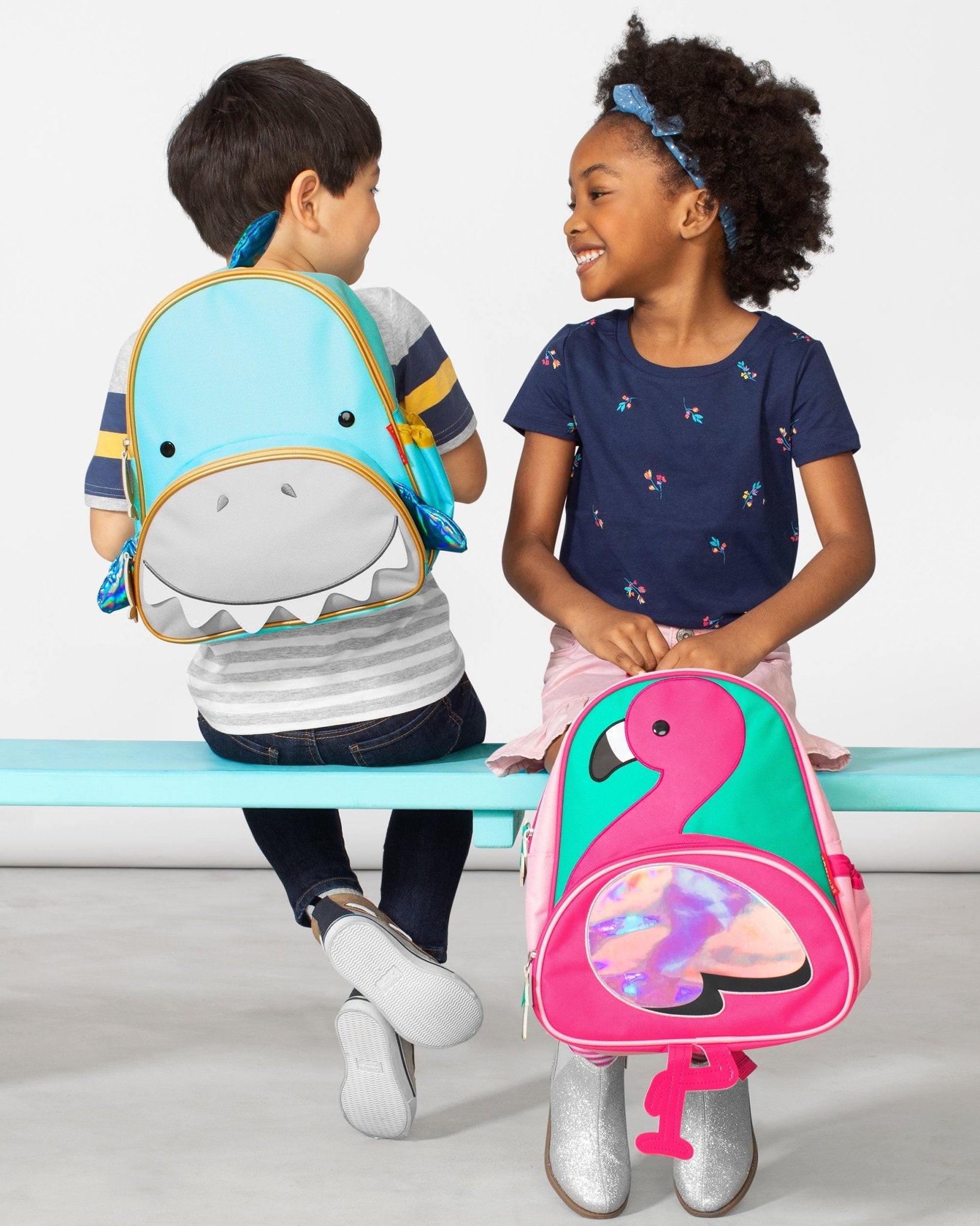 SKIP HOP ZOO LITTLE KID BACKPACK - SHARK - Bubs Universe