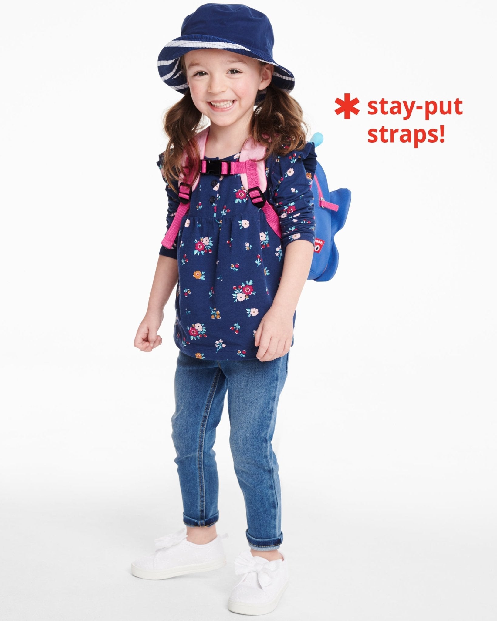 SKIP HOP ZOO MINI BACKPACK WITH REINS - BUTTERFLY - Bubs Universe