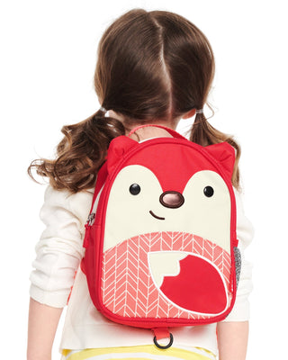 SKIP HOP ZOO MINI BACKPACK WITH REINS - FOX