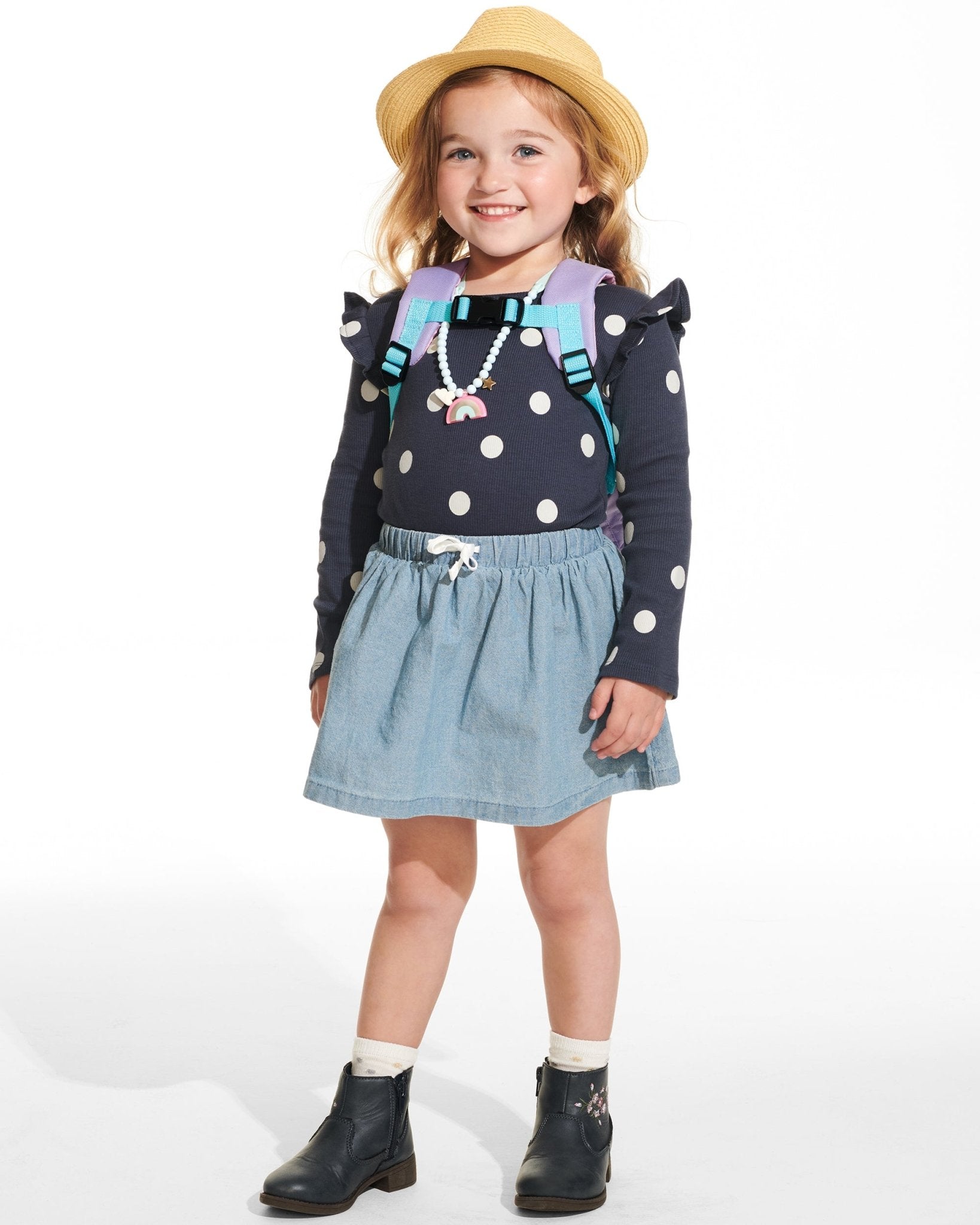 SKIP HOP ZOO MINI BACKPACK WITH REINS - NARWHAL - Bubs Universe