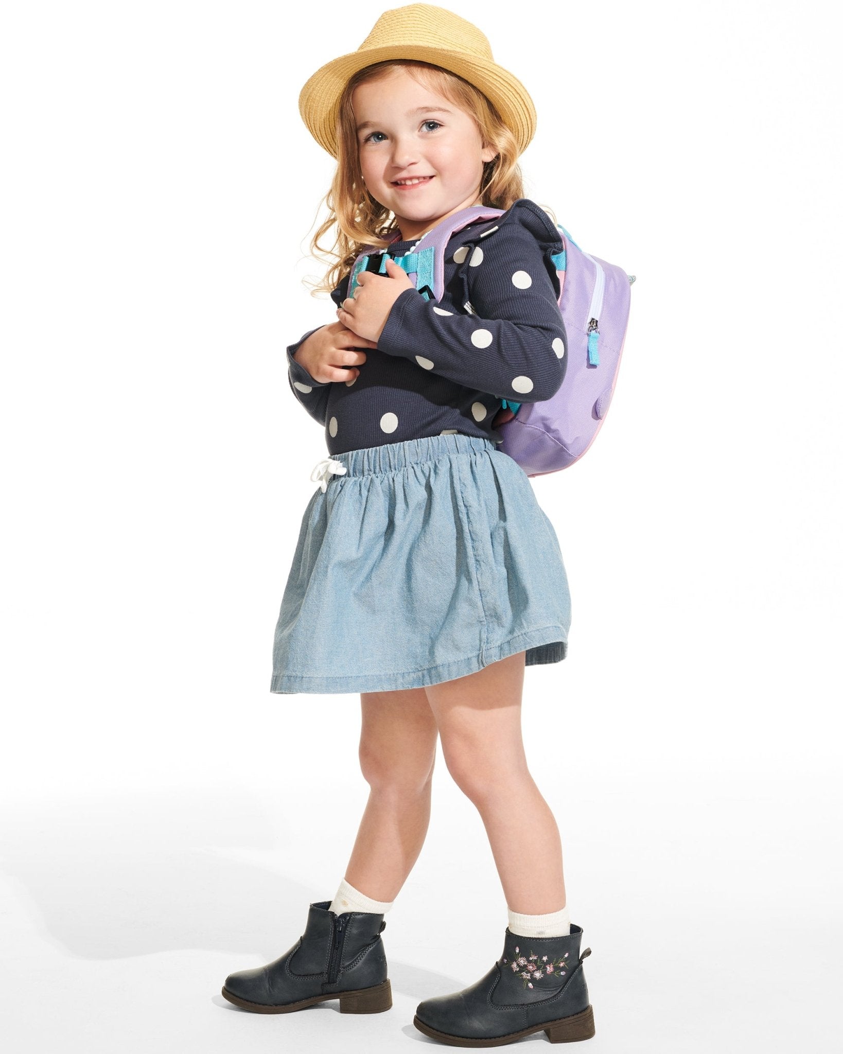 SKIP HOP ZOO MINI BACKPACK WITH REINS - NARWHAL - Bubs Universe