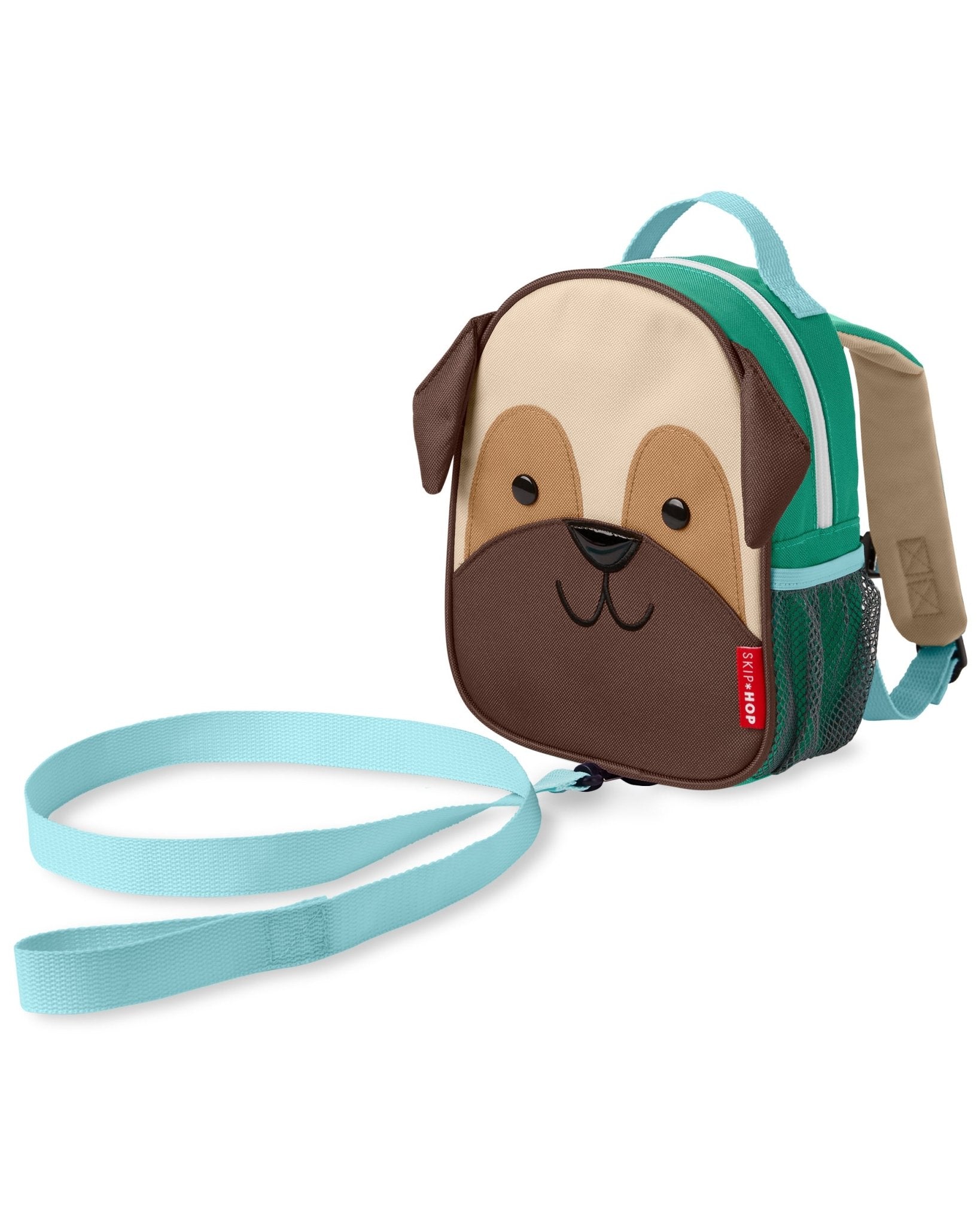 SKIP HOP ZOO MINI BACKPACK WITH REINS - PUG - Bubs Universe