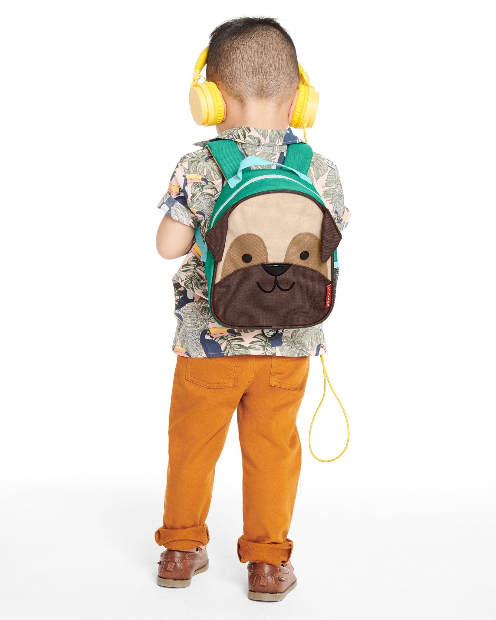 SKIP HOP ZOO MINI BACKPACK WITH REINS - PUG - Bubs Universe