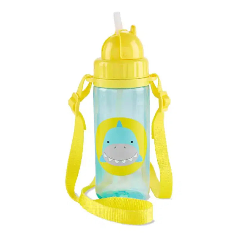 Skip Hop Zoo Straw Bottle with Shoulder Strap - Bubs Universe