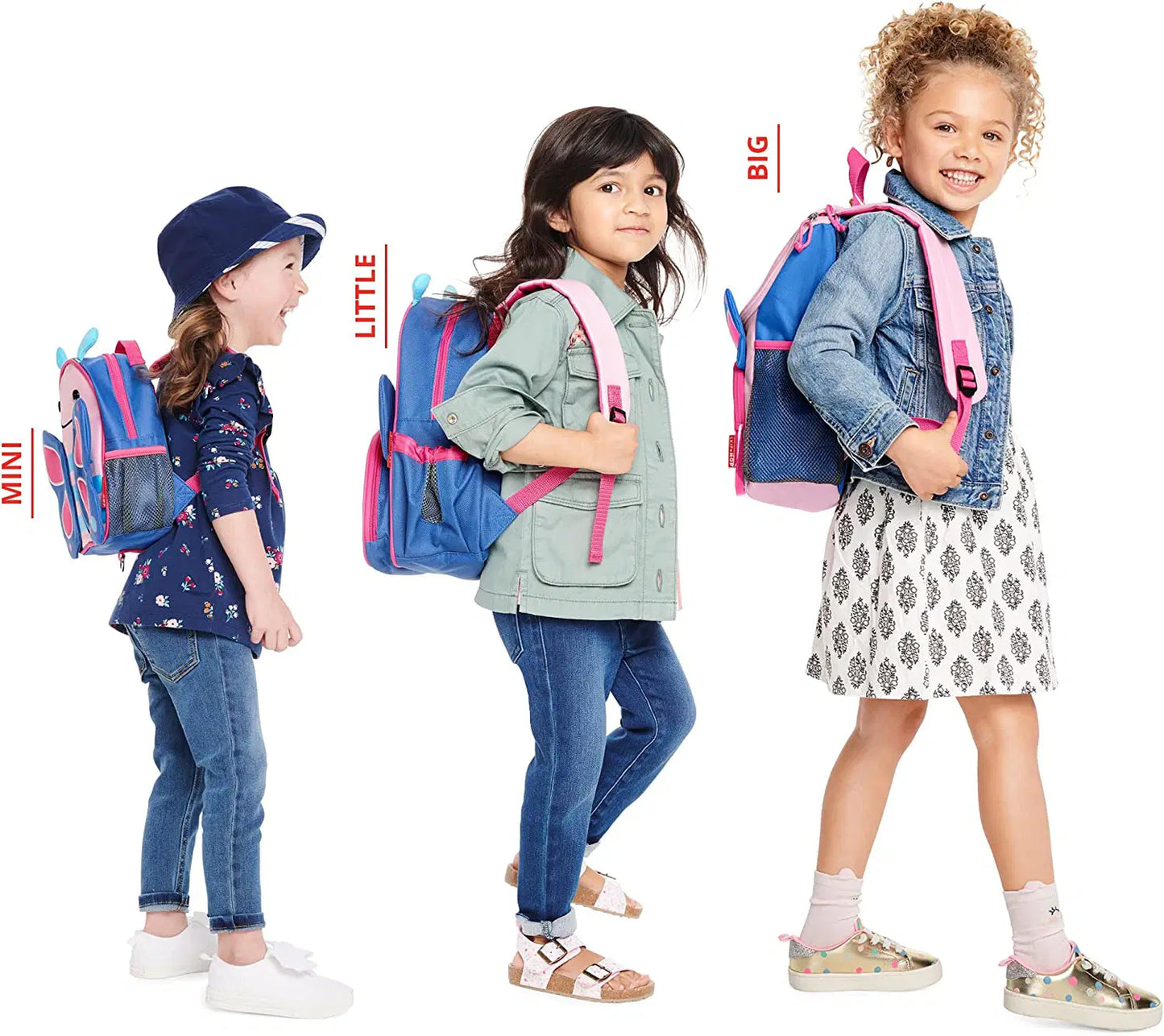 SKIP HOP ZOO LITTLE KID BACKPACK - BUTTERFLY