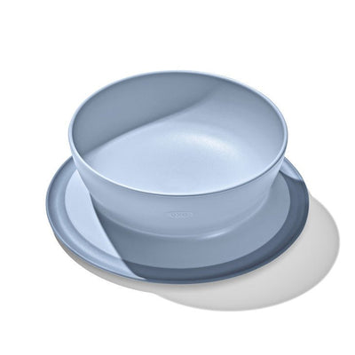 OXO TOT Stick and Stay Suction Bowl- Dusk