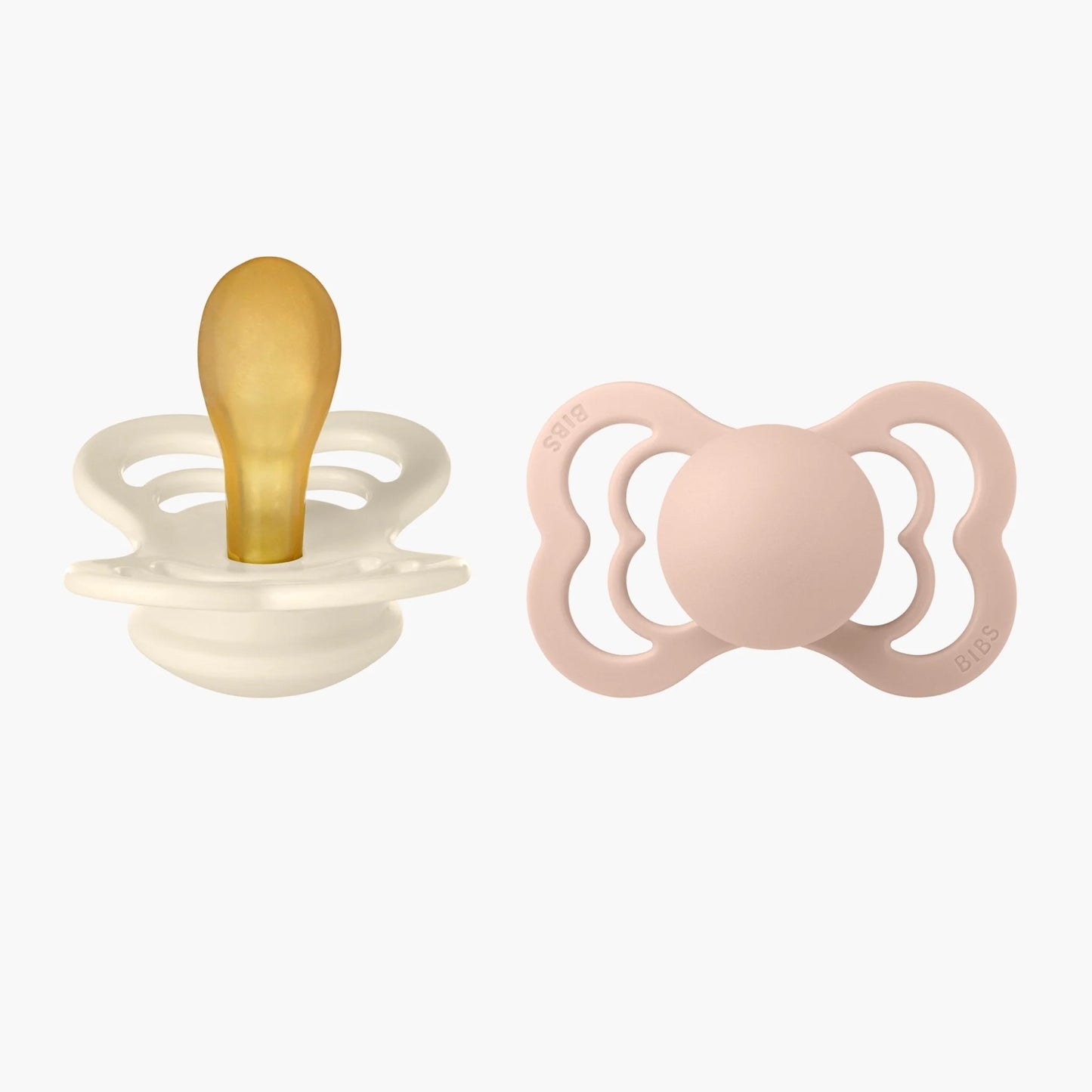 BIBS Supreme, Latex S1 - Ivory/Blush - (2pk)