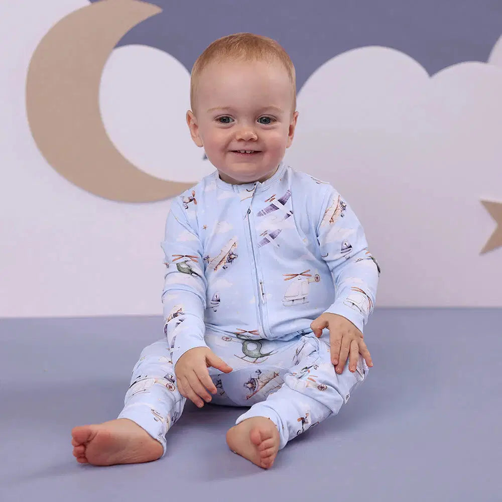 Taking Flight Organic Snugglesuit Convertible Romper
