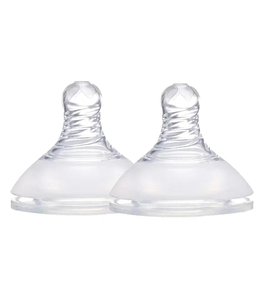 Lion & Lady Anti Colic Teat Twin Pack - 3 Flow Sizes