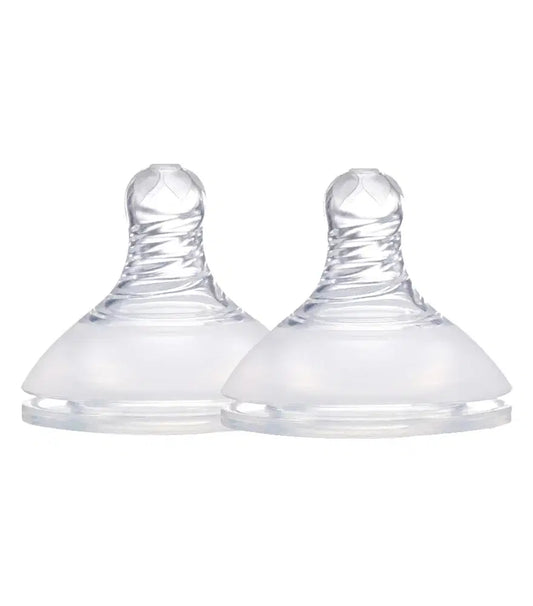 Lion & Lady Anti Colic Teat Twin Pack - 3 Flow Sizes