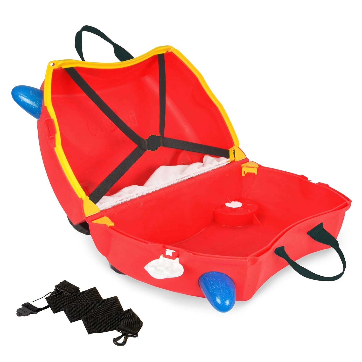 Trunki Children's Ride - On Suitcase , Fire Engine Frank - Bubs Universe