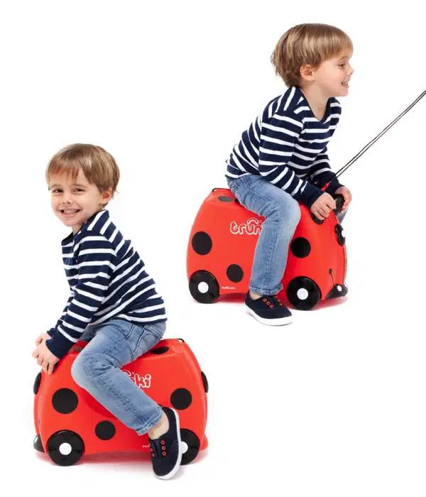 Trunki Children's Ride - On Suitcase Lady Bird - Bubs Universe