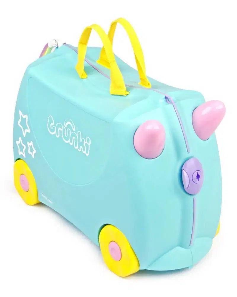 Trunki Children's Ride - On Suitcase, Unicorn - Bubs Universe