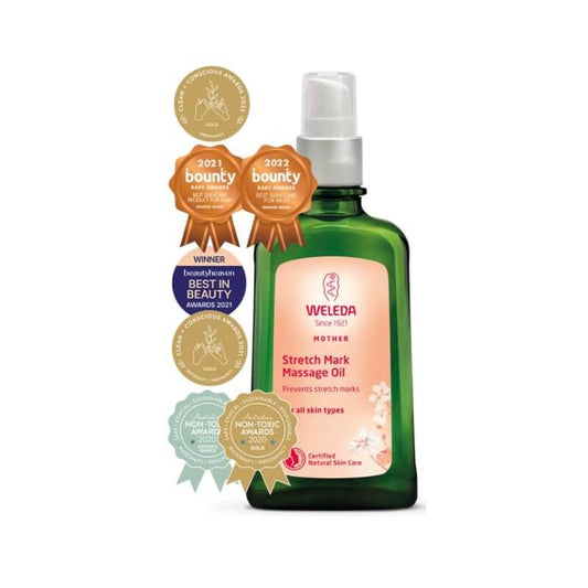 WELEDA Stretch Mark Massage Oil, 100ml - Bubs Universe