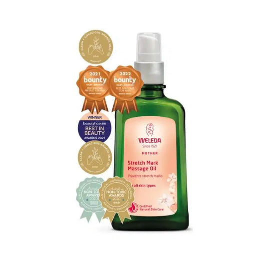 WELEDA Stretch Mark Massage Oil, 100ml - Bubs Universe
