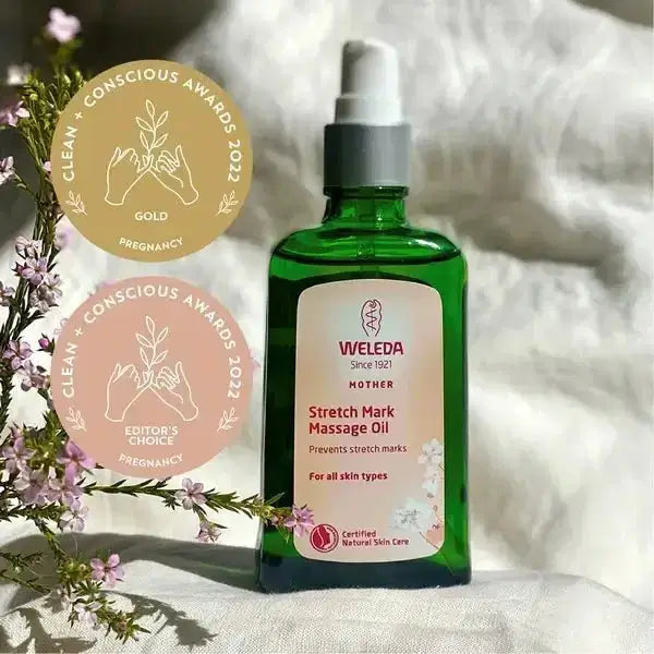 WELEDA Stretch Mark Massage Oil, 100ml - Bubs Universe