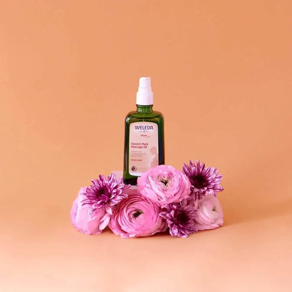 WELEDA Stretch Mark Massage Oil, 100ml - Bubs Universe