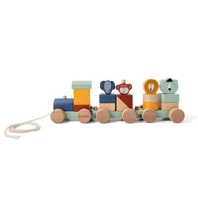 Trixie Wooden animal train